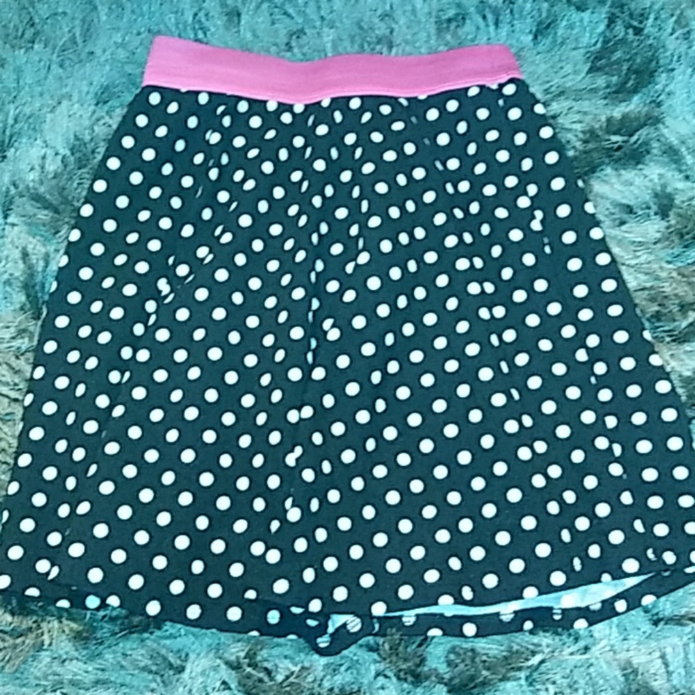 A Poca dot skirt